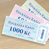 Dárkové poukazky od Havlíkovy apotéky